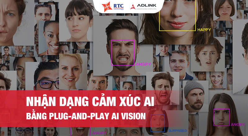 Nhận dạng cảm xúc AI bằng Plug-and-play AI Vision