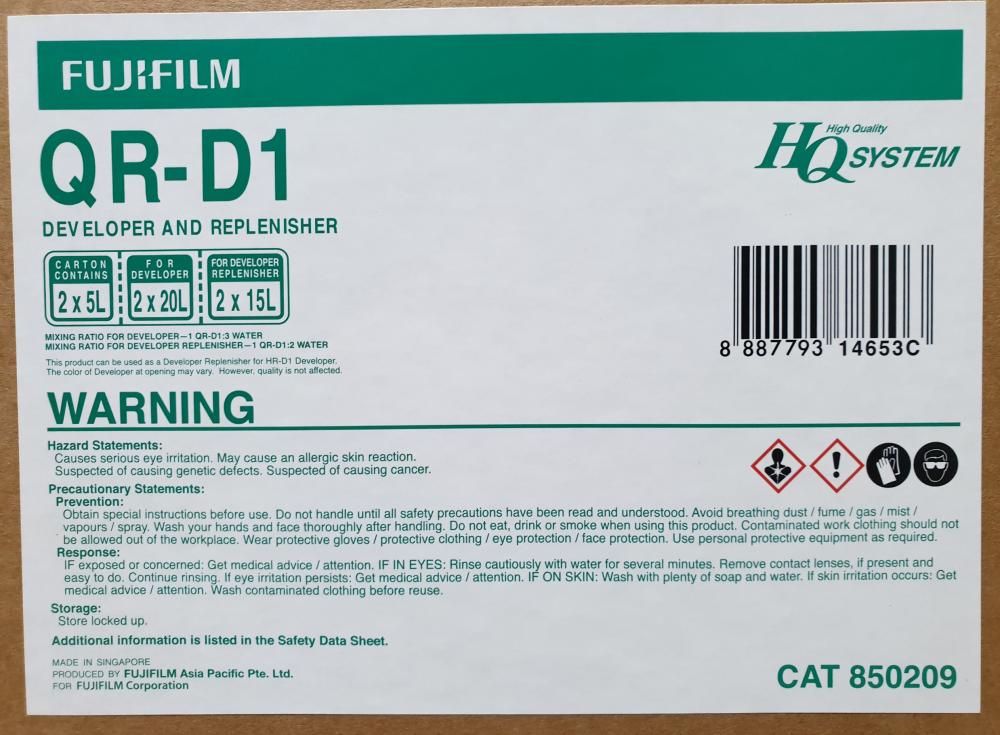 Hóa chất công nghiệp rửa phim QR-D1