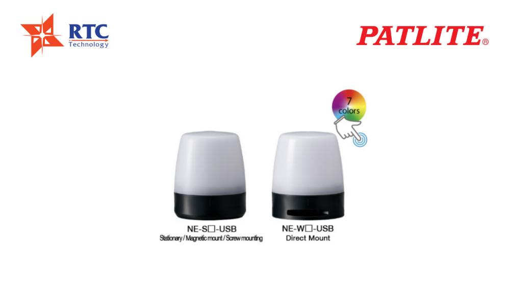 Đèn Báo Hiệu PATLITE 7 Màu NE-USB