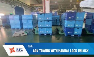 Dự án AGV Towing With Manual Lock Unlock