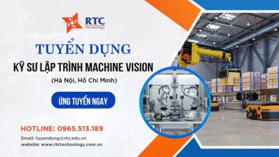 Tuyển dụng Kỹ sư lập trình Machine Vision (Hà Nội/Bắc Ninh)