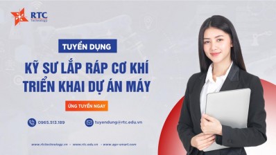 Tuyển dụng tháng 4 - Kỹ Sư Lắp Ráp Cơ Khí - Triển Khai Dự Án Máy