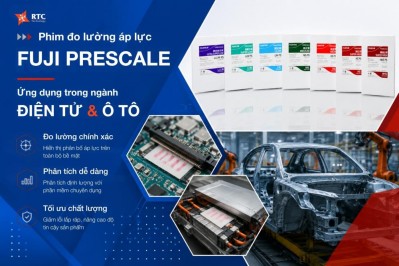 Phim đo lường áp lực Fuji Prescale: Ứng dụng trong ngành điện tử và ô tô