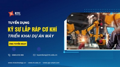 Tuyển dụng tháng 6 - Kỹ Sư Lắp Ráp Cơ Khí - Triển Khai Dự Án Máy