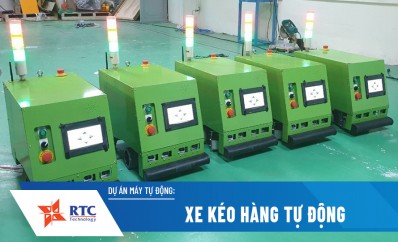 Máy tự động – Xe kéo hàng tự động – Xe tự hành AGV