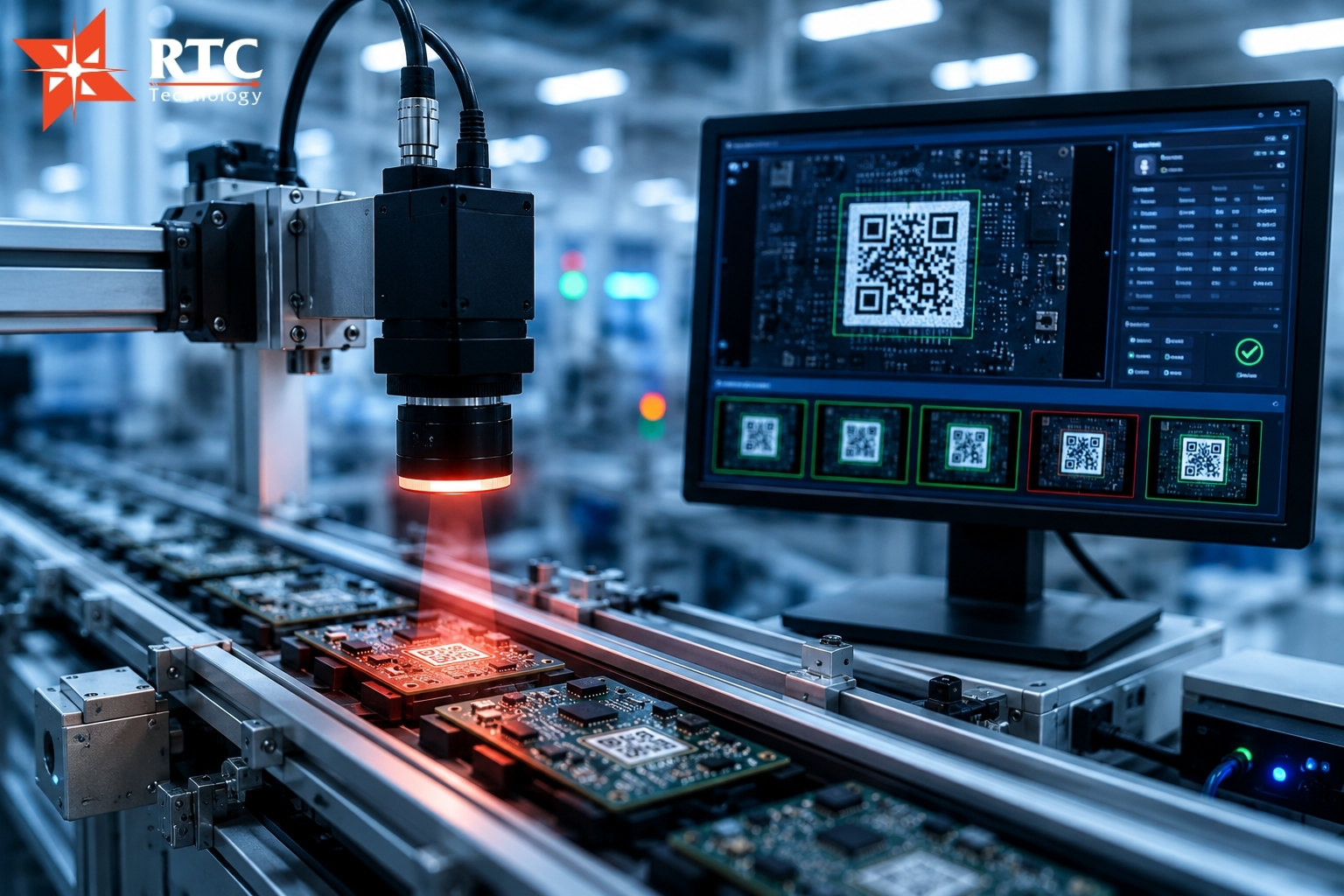 Khả năng đọc QR Code tốc độ cao cần sự phối hợp giữa phần cứng và thuật toán xử lý ảnh.