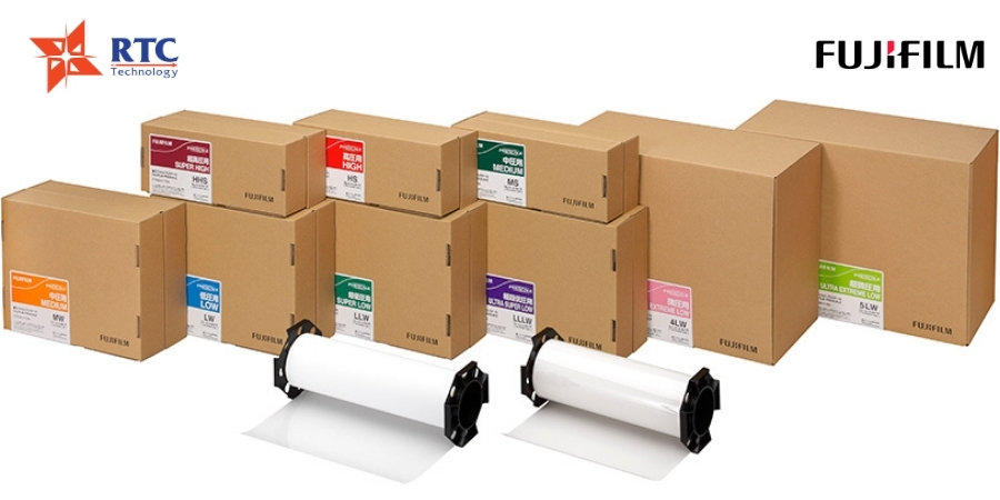 Fujifilm cung cấp nhiều dòng phim với dải đo trải dài từ 0,006 MPa đến 300 MPa